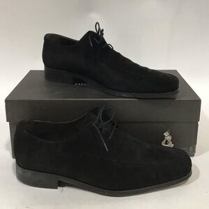 Men’s Bruno Magli Rodson Black Suede Oxford Lace Up Size 10.5M